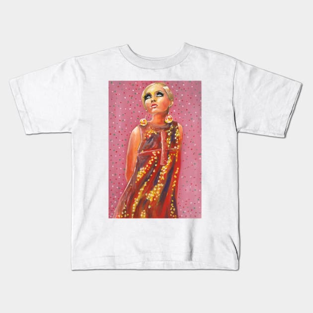 TWIGGY Kids T-Shirt by Svetlana Pelin